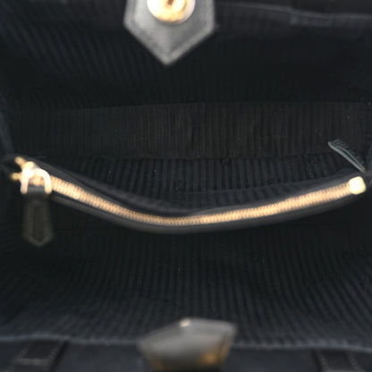 Fendi Vitello Elite Petite 2Jours Tote Black 5 of 12