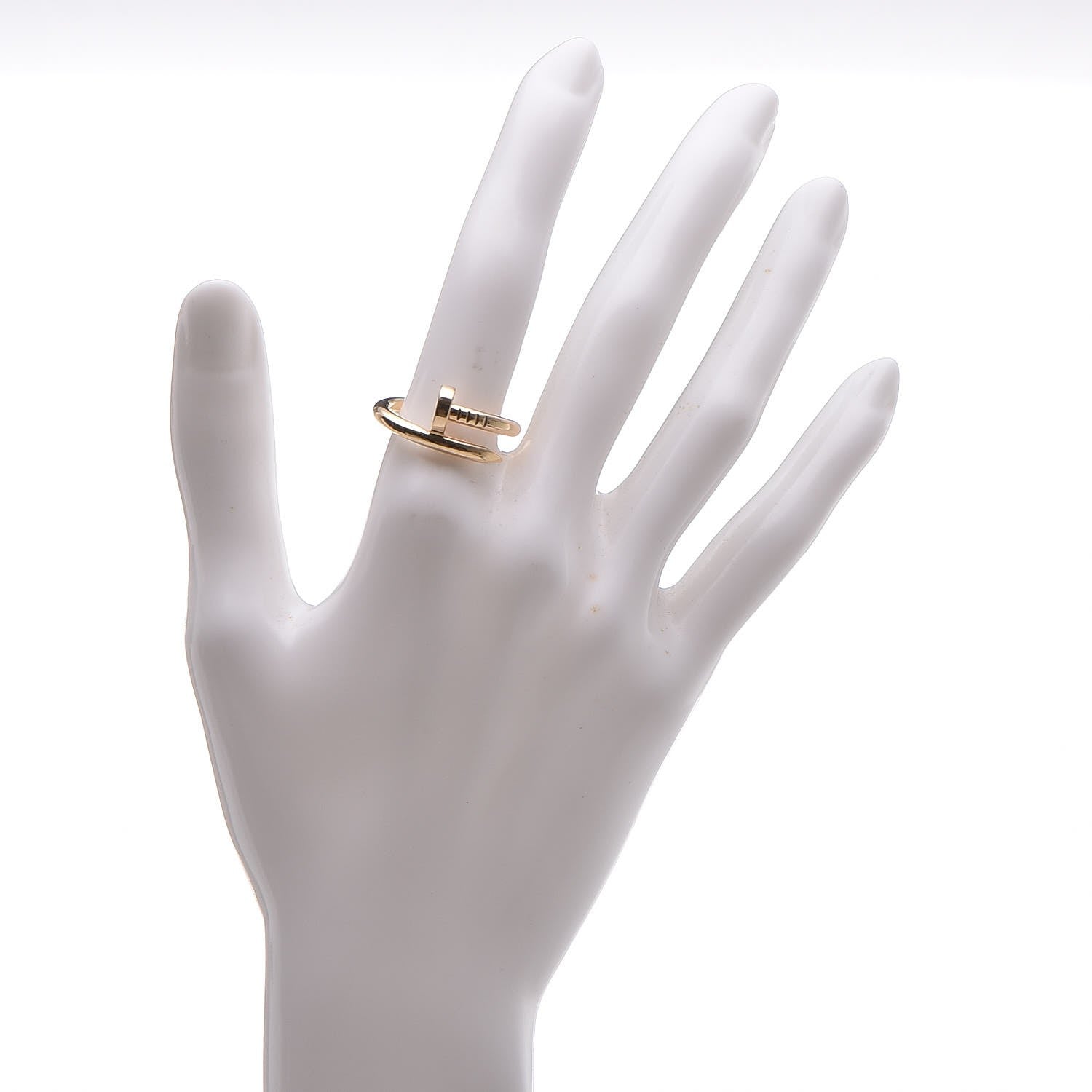 Cartier 18K Yellow Gold Juste Un Clou Ring 50 5.5 2 of 6
