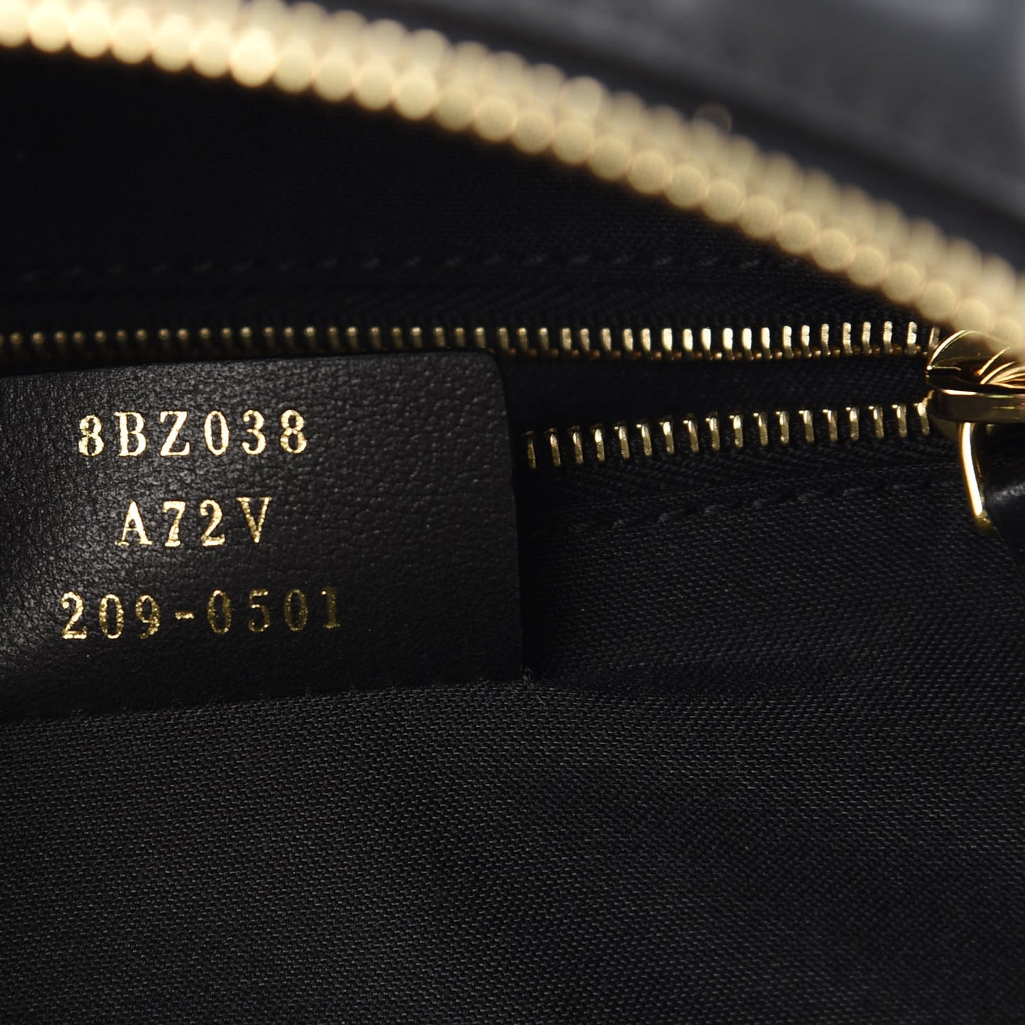Nappa FF 1974 Embossed Mini Backpack Black