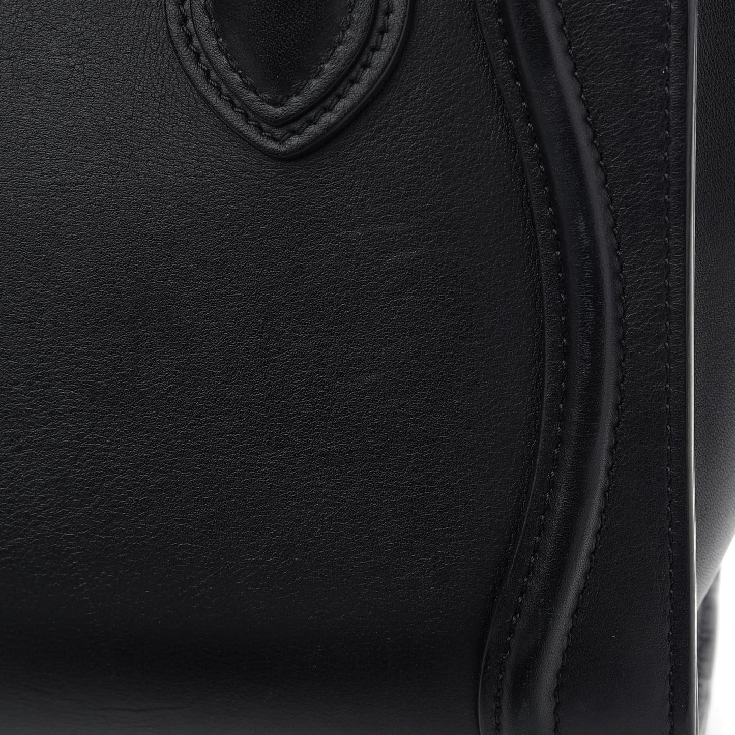 Smooth Calfskin Nano Luggage Black