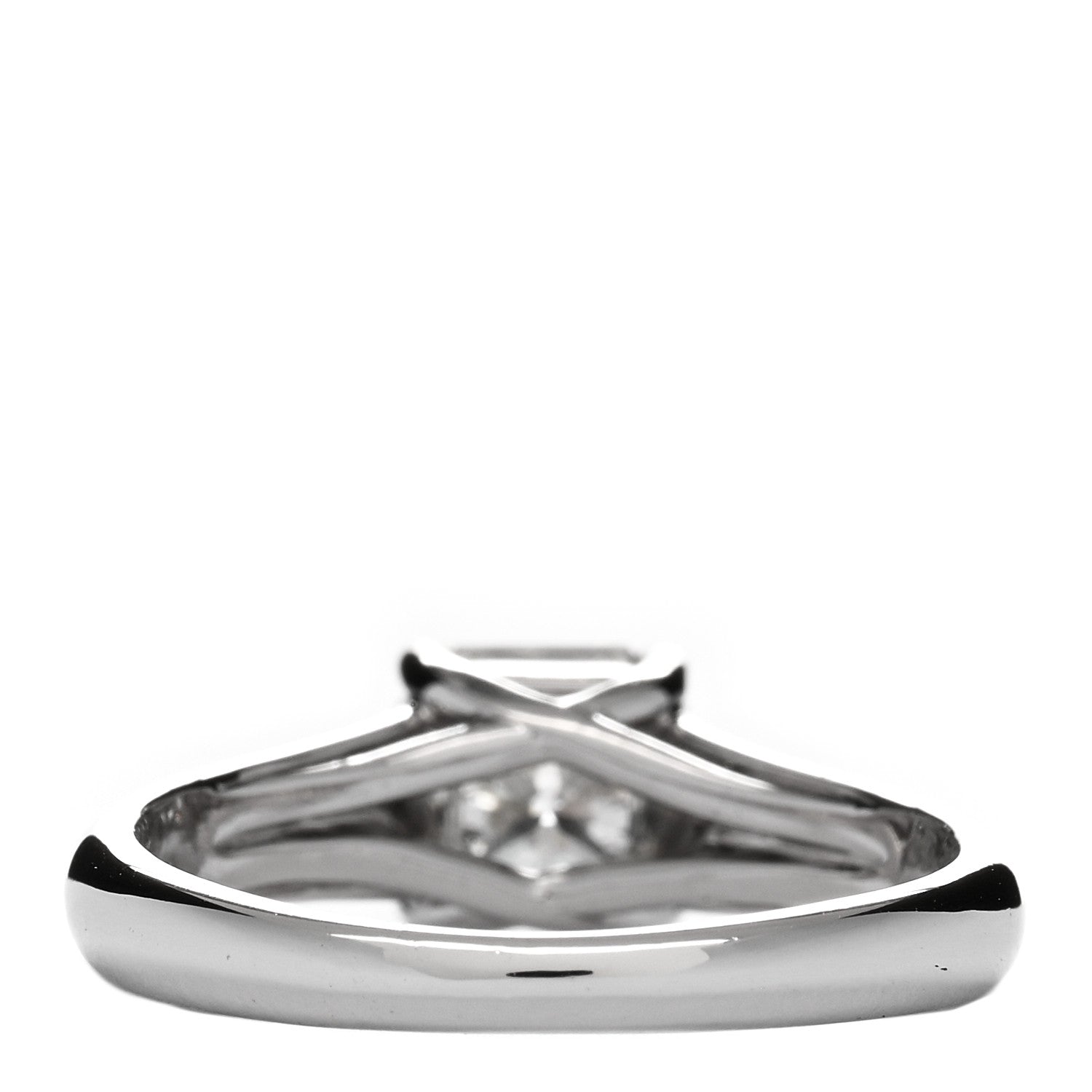 Tiffany Platinum Diamond 1.10ct Solitaire Lucida Engagement Ring 50 5.5 2 of 5