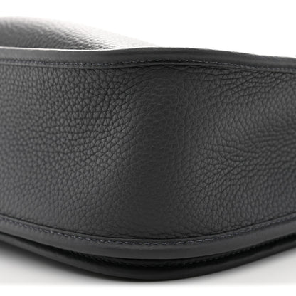 Hermes Taurillon Clemence Evelyne III GM Gris Misty 10 of 11