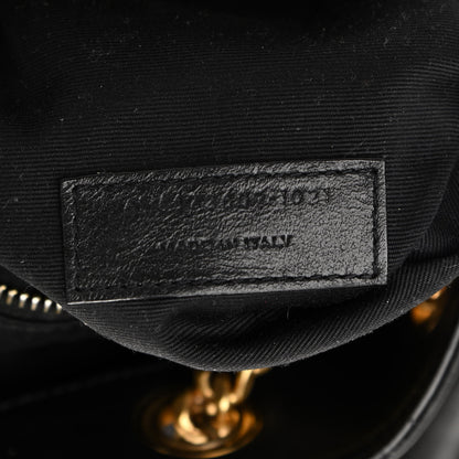 Saint Laurent Lambskin Matelasse Monogram Joe Backpack Black 6 of 11