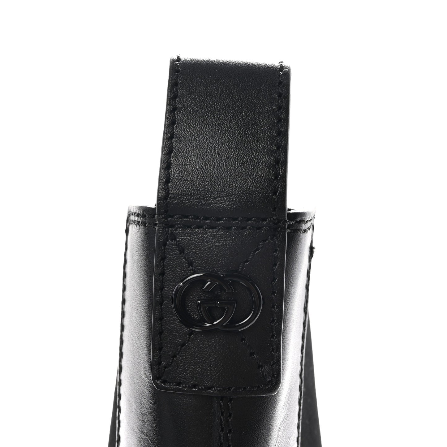 Sierra Calfskin Double Stretch Rib Mens Chelsea Boots 8.5 Black