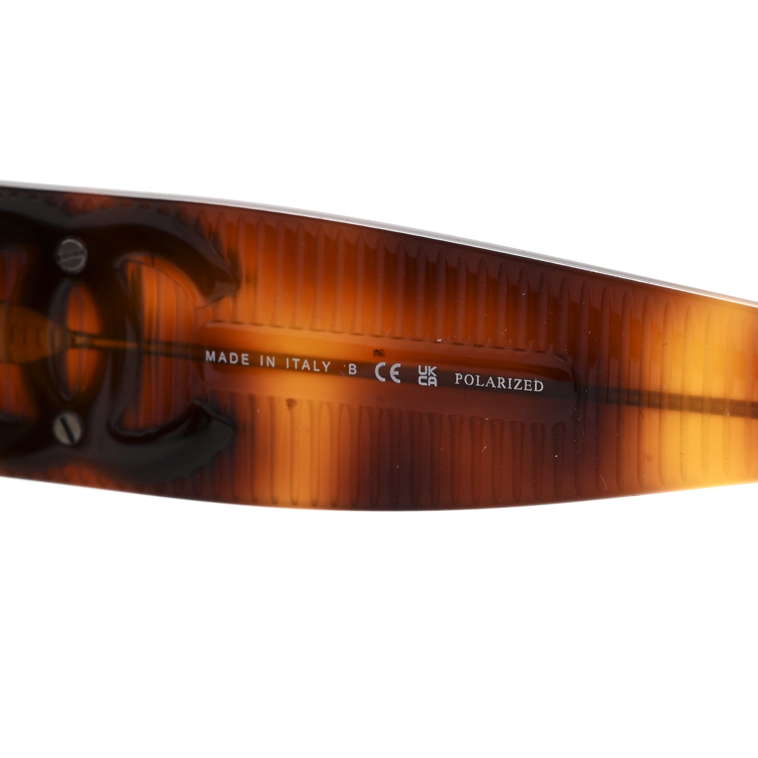 Chanel Acetate Polarized Rectangle Sunglasses 5493 Tortoise 5 of 7