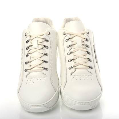 Saint Laurent Calfskin Jump Low Top Sneakers 42 White 5 of 11