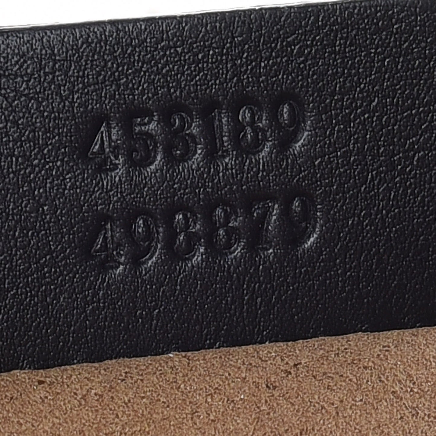 GG Supreme Monogram Web Medium Padlock Messenger Shoulder Bag Black