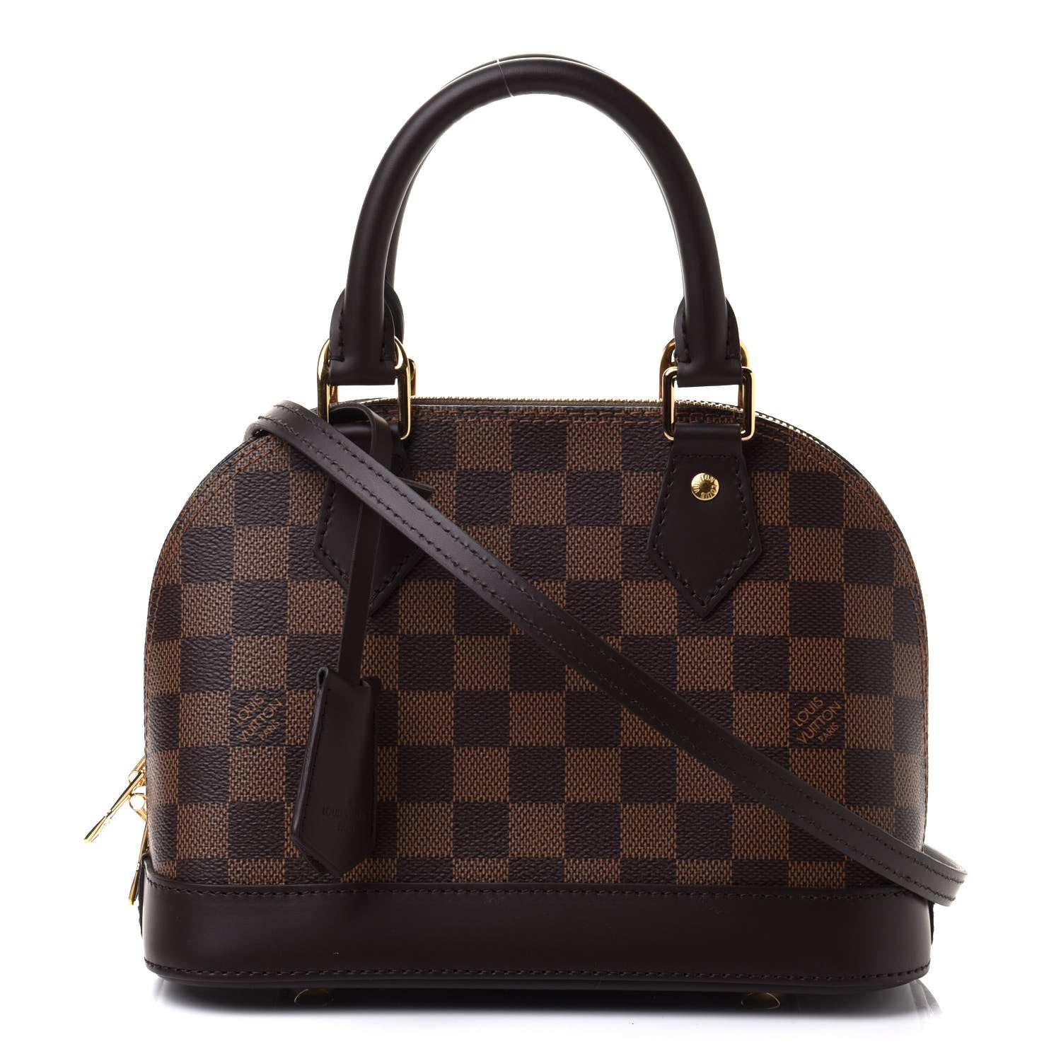 Louis Vuitton Damier Ebene Alma BB 1 of 9