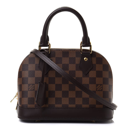 Louis Vuitton Damier Ebene Alma BB 1 of 9