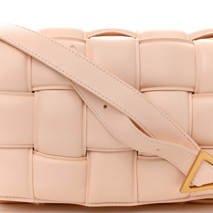 Bottega Veneta Nappa Maxi Intreccio Padded Cassette Crossbody Bag Melon Washed 7 of 10