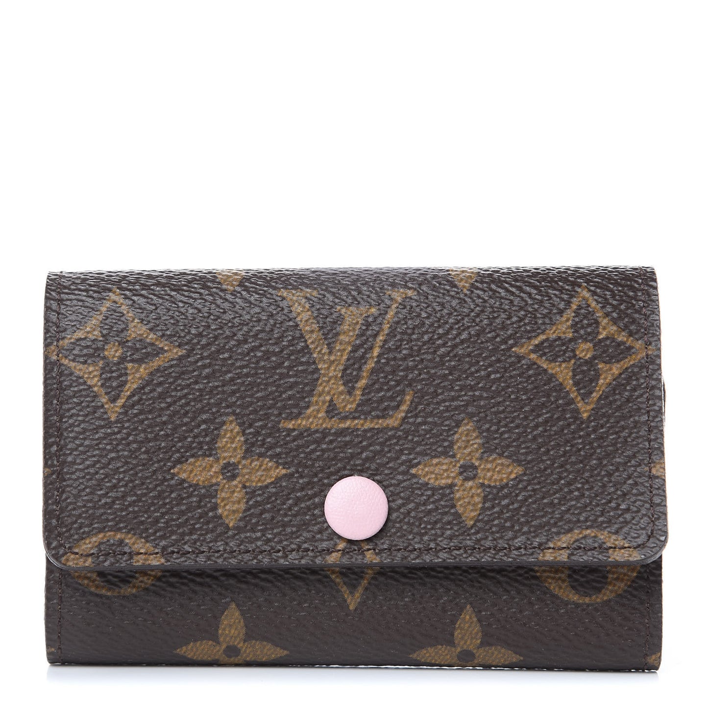 Monogram Multicles 6 Key Holder Rose Ballerine