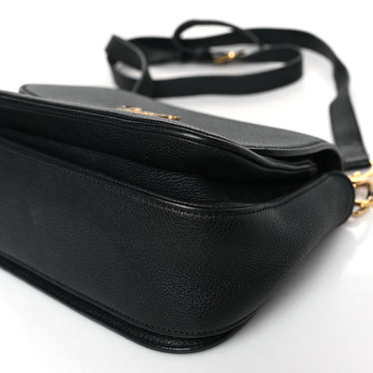 Louis Vuitton Grained Calfskin Vivienne NM Black 8 of 9