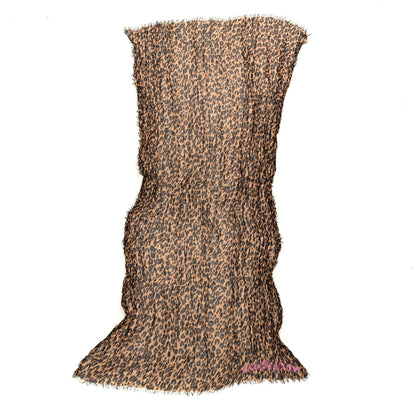 Louis Vuitton Cashmere Silk Leopard Etole Stole Marron 1 of 5
