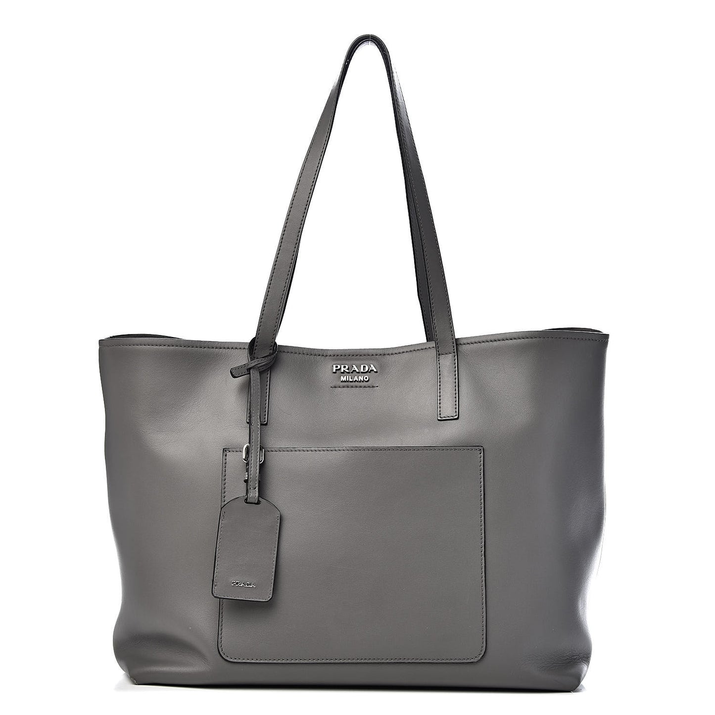 City Calf Shopping Tote Marmo