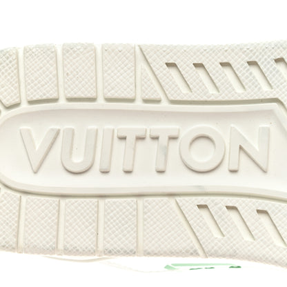 Louis Vuitton Mens LV Trainer Sneakers 8 Green 6 of 11