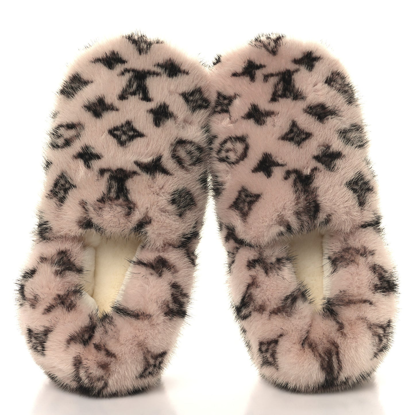 Mink Fur Dreamy Flat Loafer 38 Pink