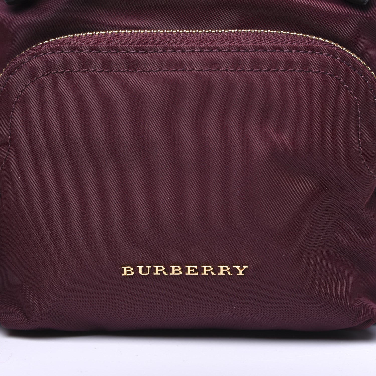 Burberry Nylon Small Rucksack Backpack Burgundy Red 11 of 20