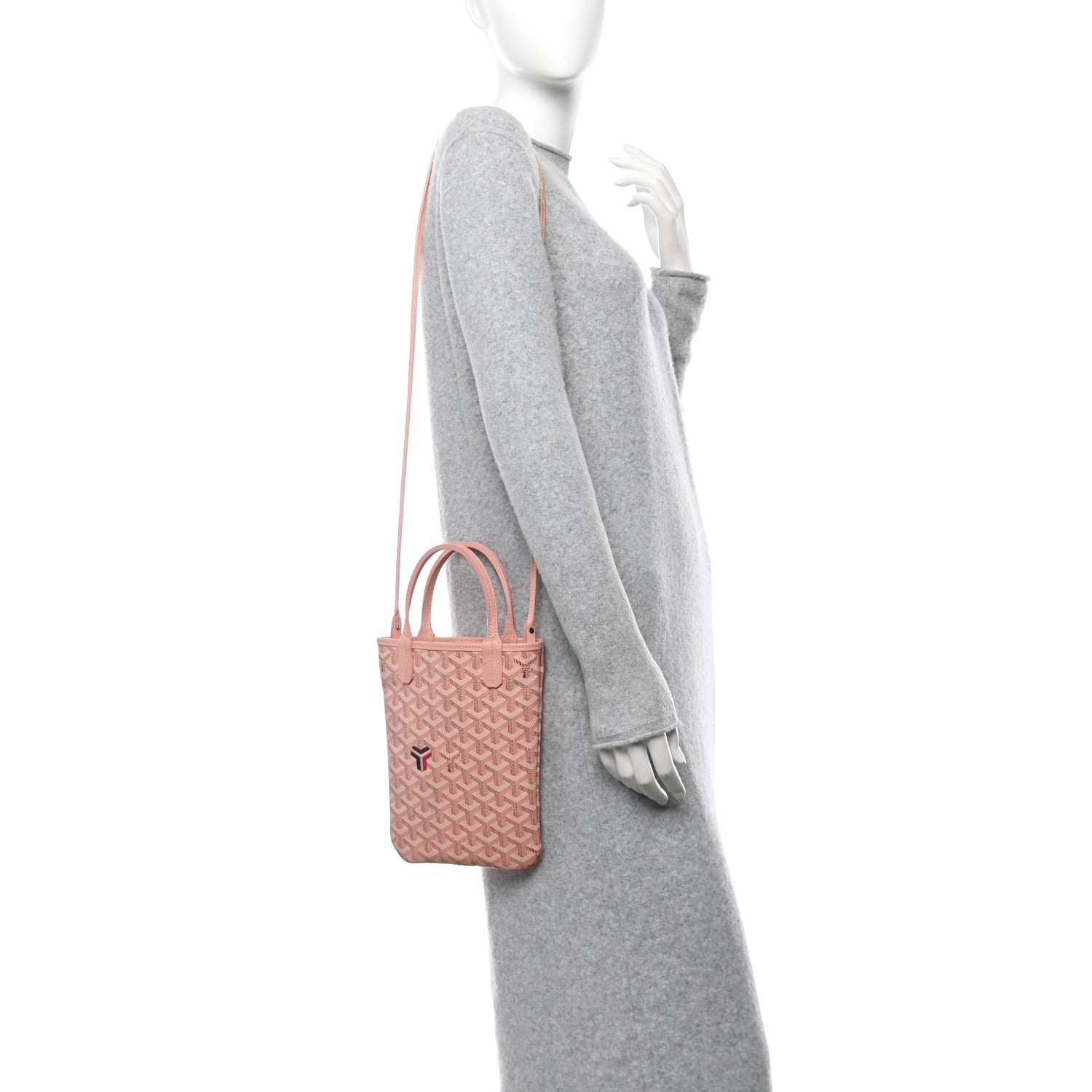 Goyard Goyardine Poitiers Tote Rose Poudre 2 of 10