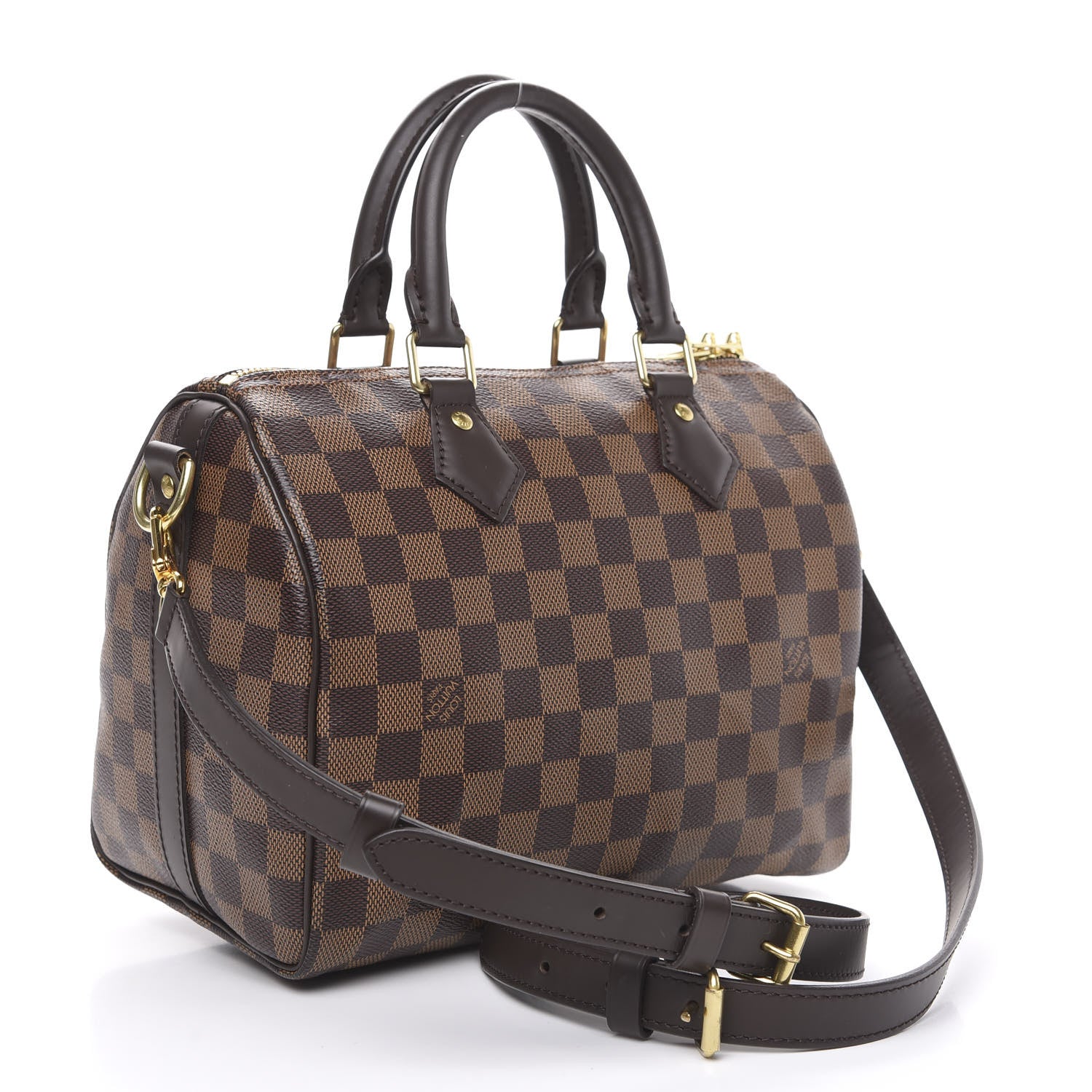 Louis Vuitton Damier Ebene Speedy Bandouliere 25 2 of 10