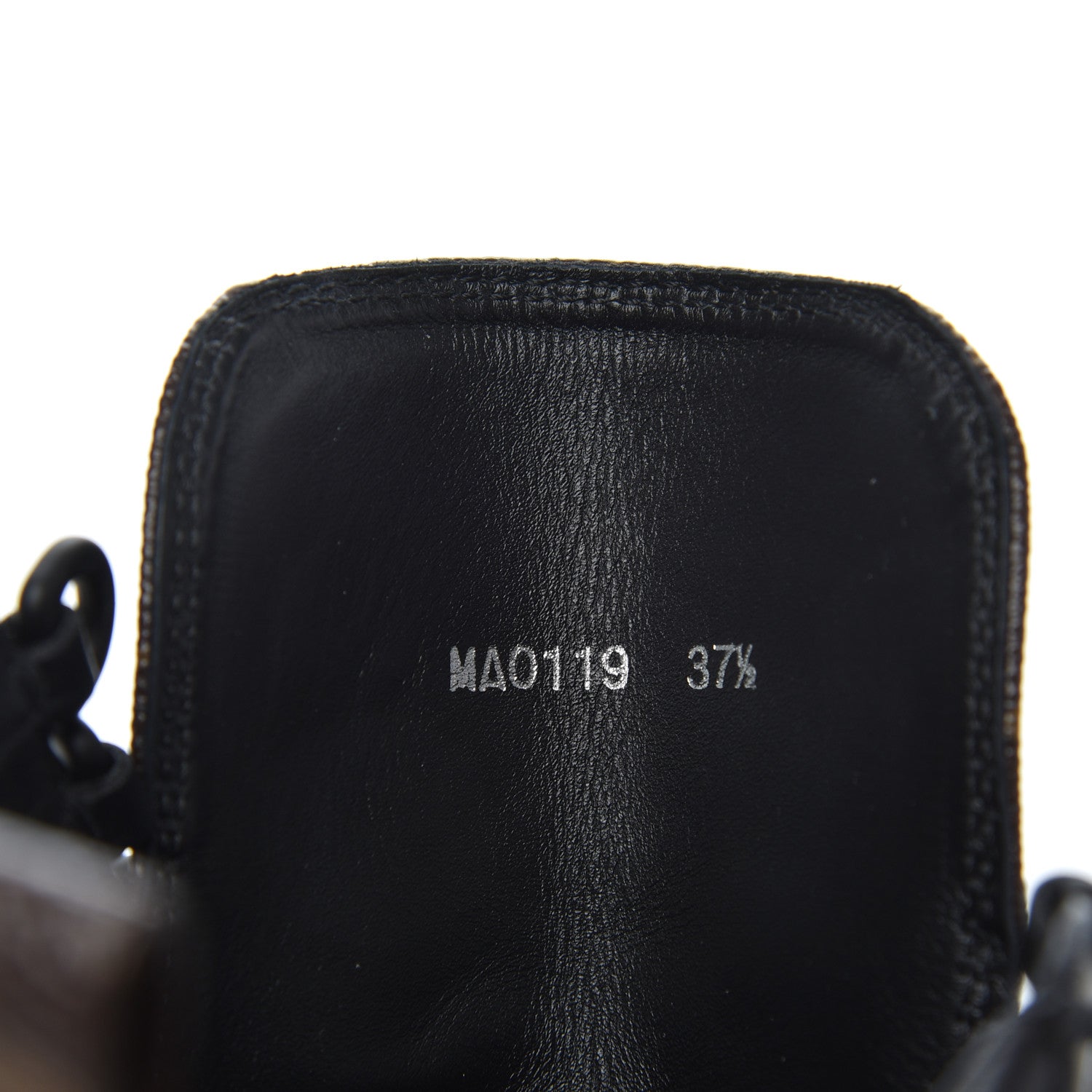 Louis Vuitton Suede Calfskin Monogram Laureate Platform Desert Boots 37.5 Black 8 of 15