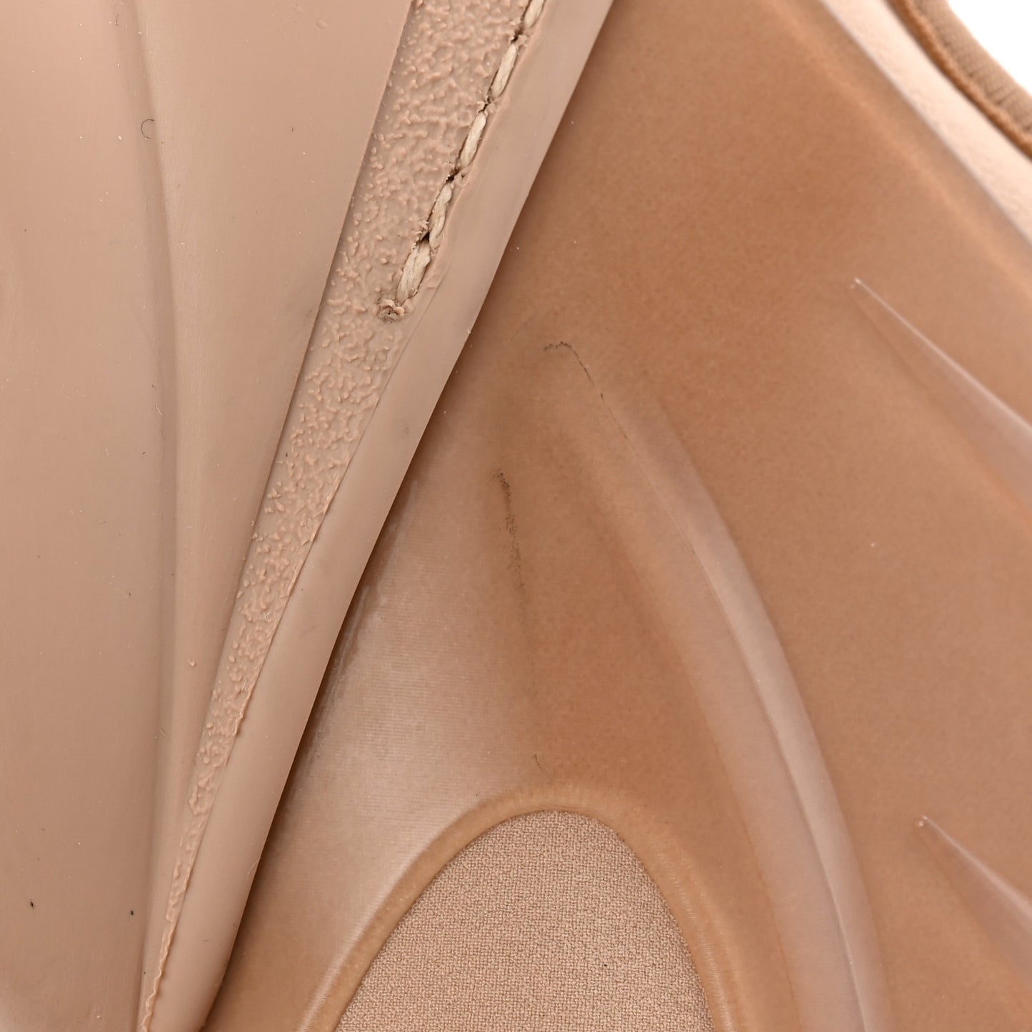 Neoprene Rubber Womens D-Connect Sneakers 39 Nude