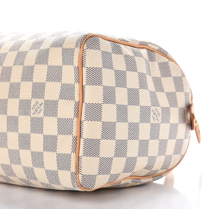 Louis Vuitton Damier Azur Speedy 25 9 of 9