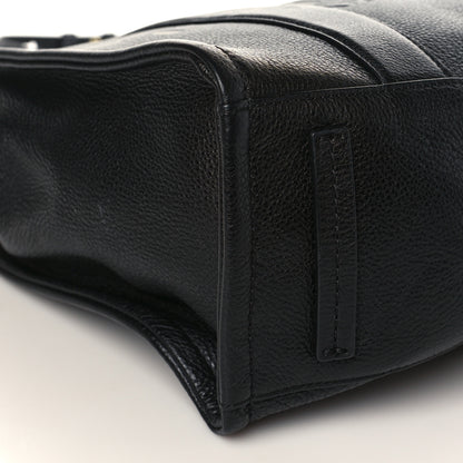 Marc Jacobs Grained Calfskin Medium The Tote Bag Black 7 of 8