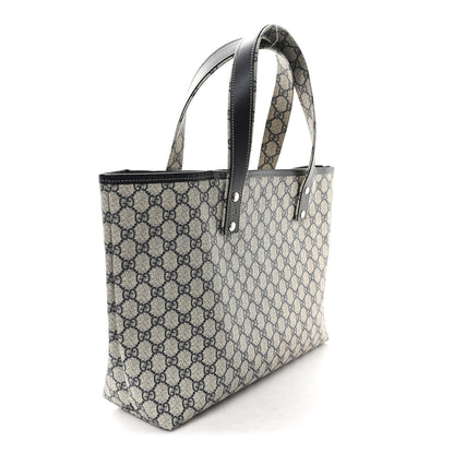 Gucci GG Plus Monogram Medium Signature Web Loop Tote Navy 3 of 10