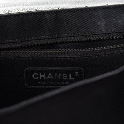 Chanel Caviar Quilted Timeless Accordion Flap Black 9 of 11