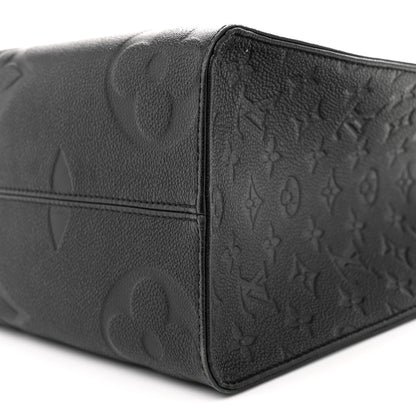 Louis Vuitton Empreinte Monogram Giant Onthego MM Black 9 of 12