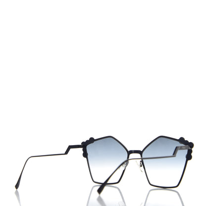 Fendi Geometric Dots Sunglasses FF 0261/S Dark Blue 4 of 7