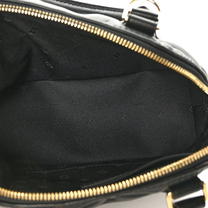Louis Vuitton Calfskin Bubblegram Alma BB Black 5 of 6