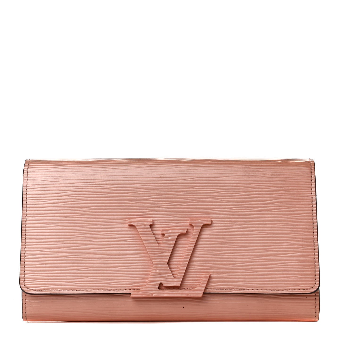 Epi Louise Wallet Rose Nacre