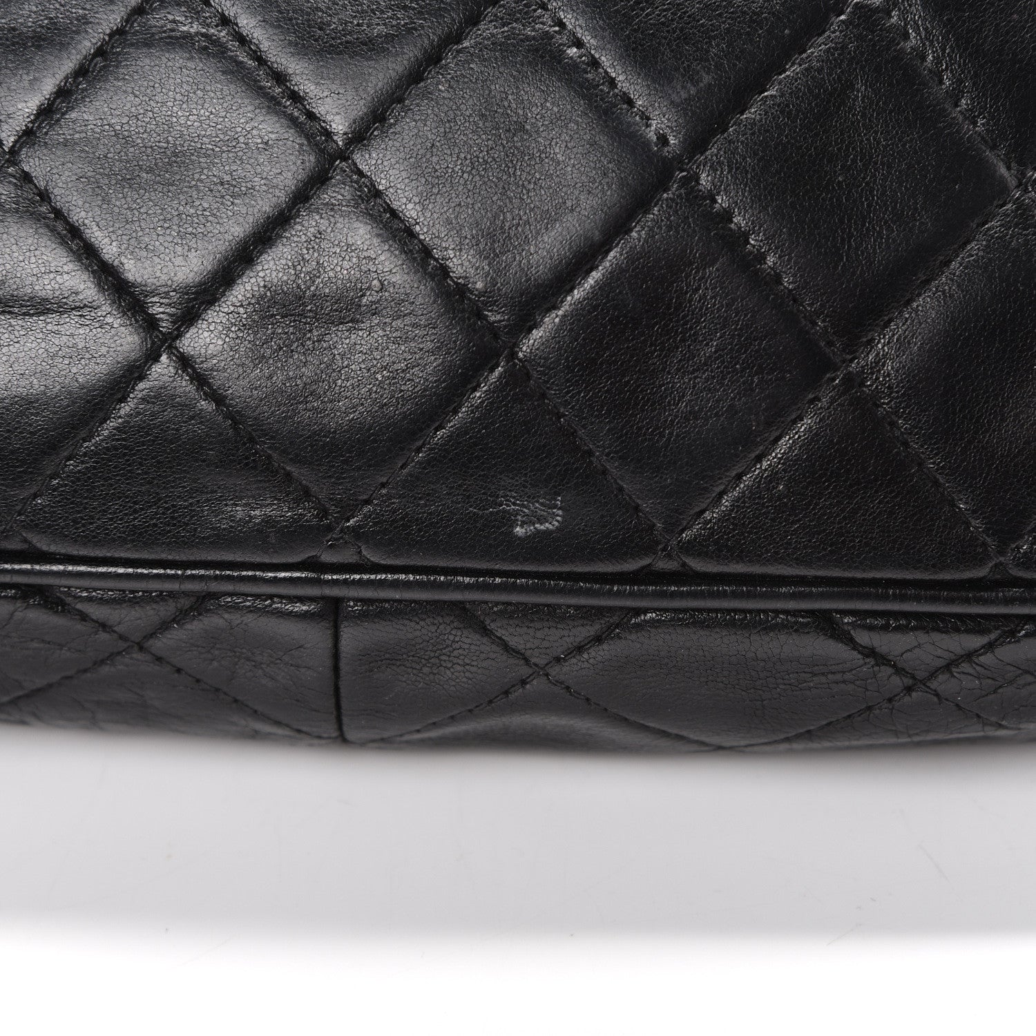 Chanel Lambskin Quilted CC Tassel Camera Case Black 10 of 11