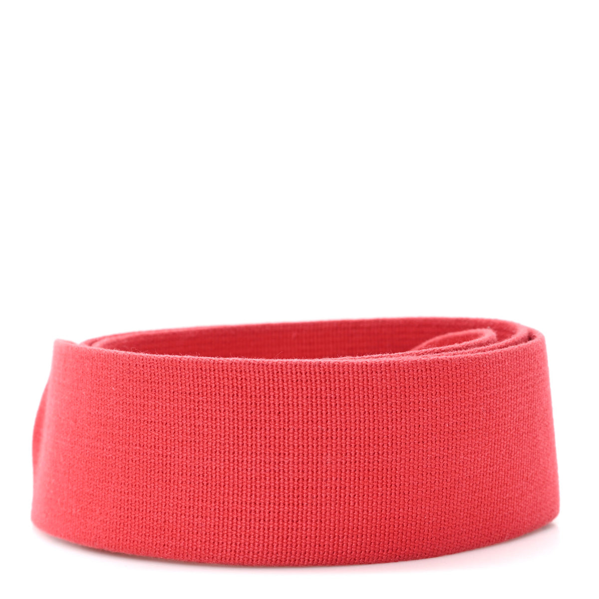 Hermes Toile Box Shoulder Strap Rouge Vif 2 of 3