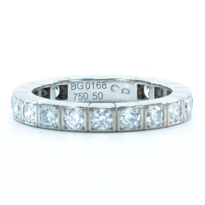 Cartier 18k White Gold Diamond Lanieres Ring 50 5.5 2 of 6