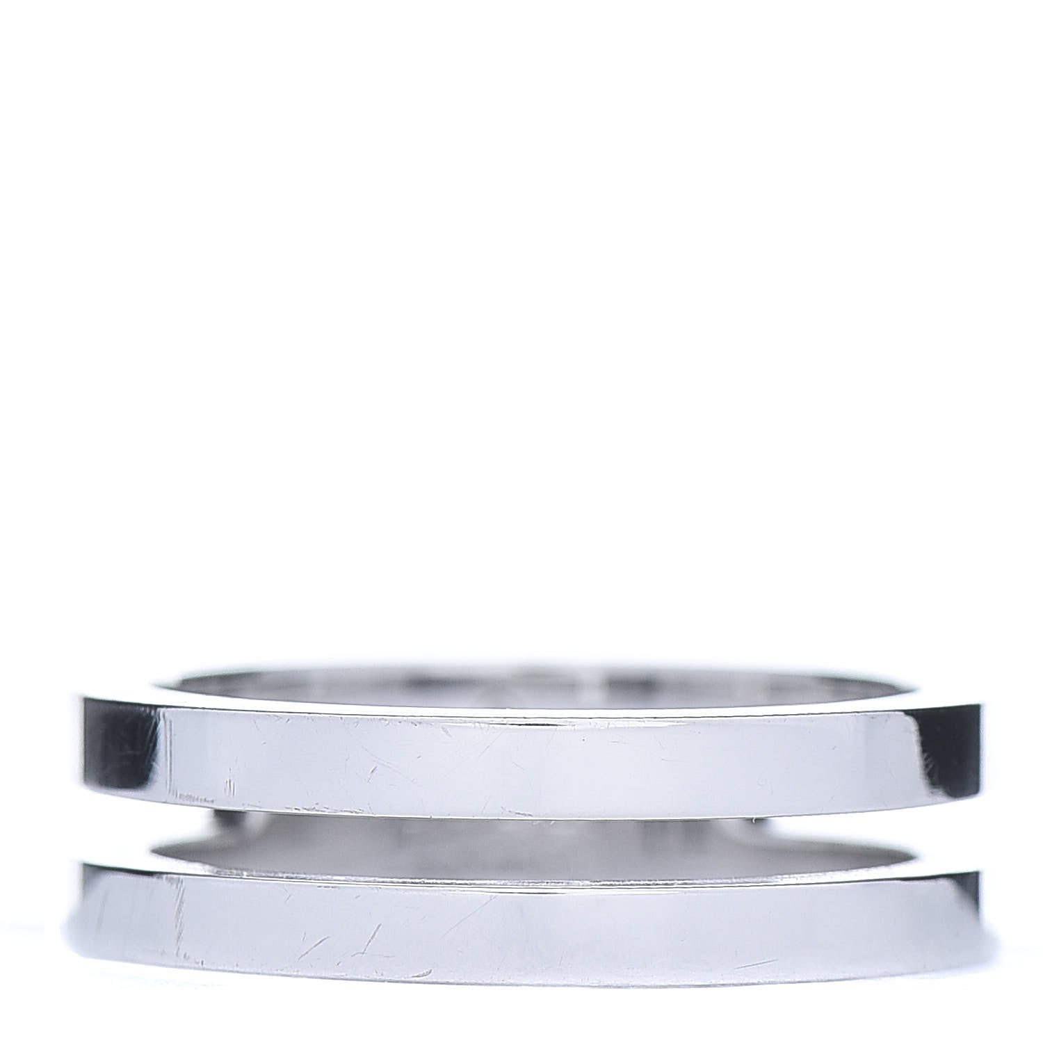 Gucci Sterling Silver Open Band Ring 54 7 3 of 6