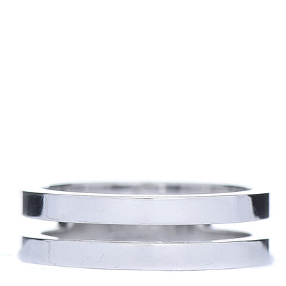 Gucci Sterling Silver Open Band Ring 54 7 3 of 6