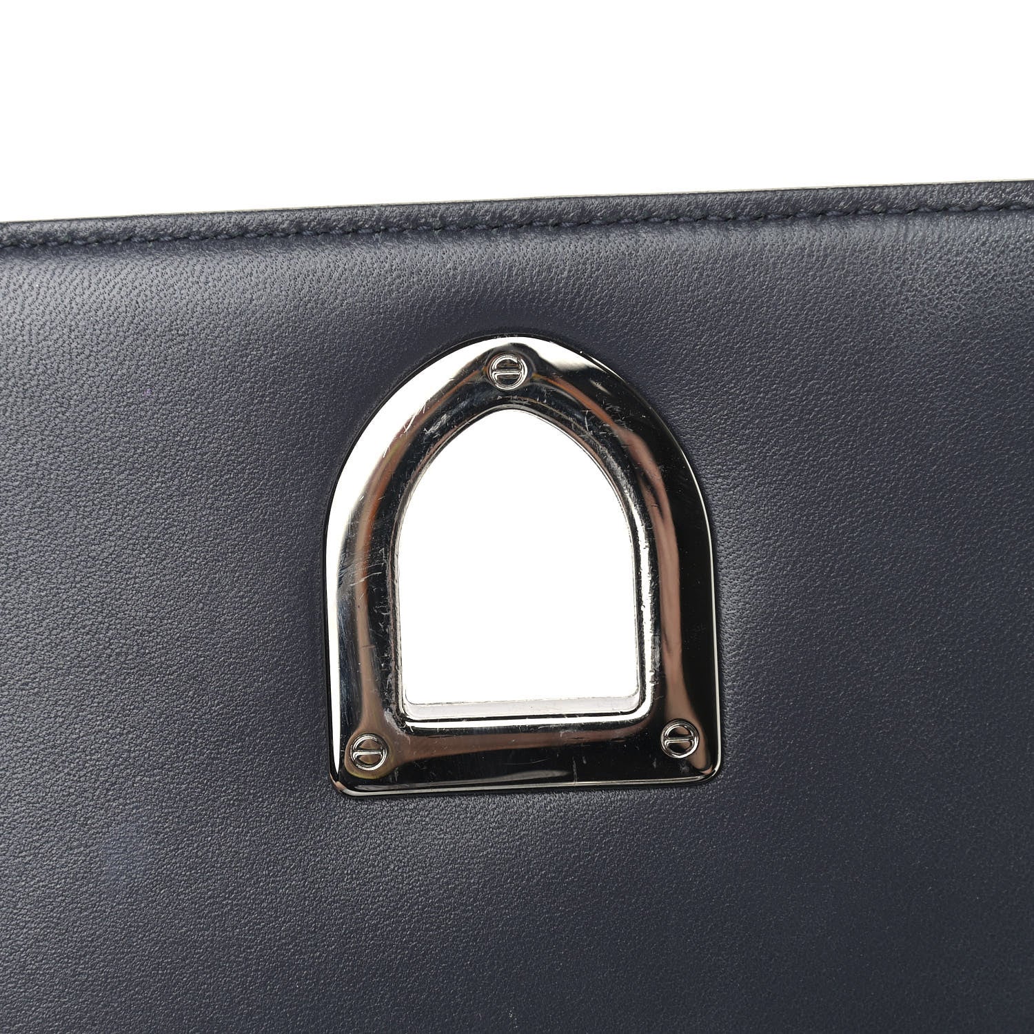 Christian Dior Metallic Calfskin Micro-Cannage Medium Diorama Flap Bag Graphite 14 of 14