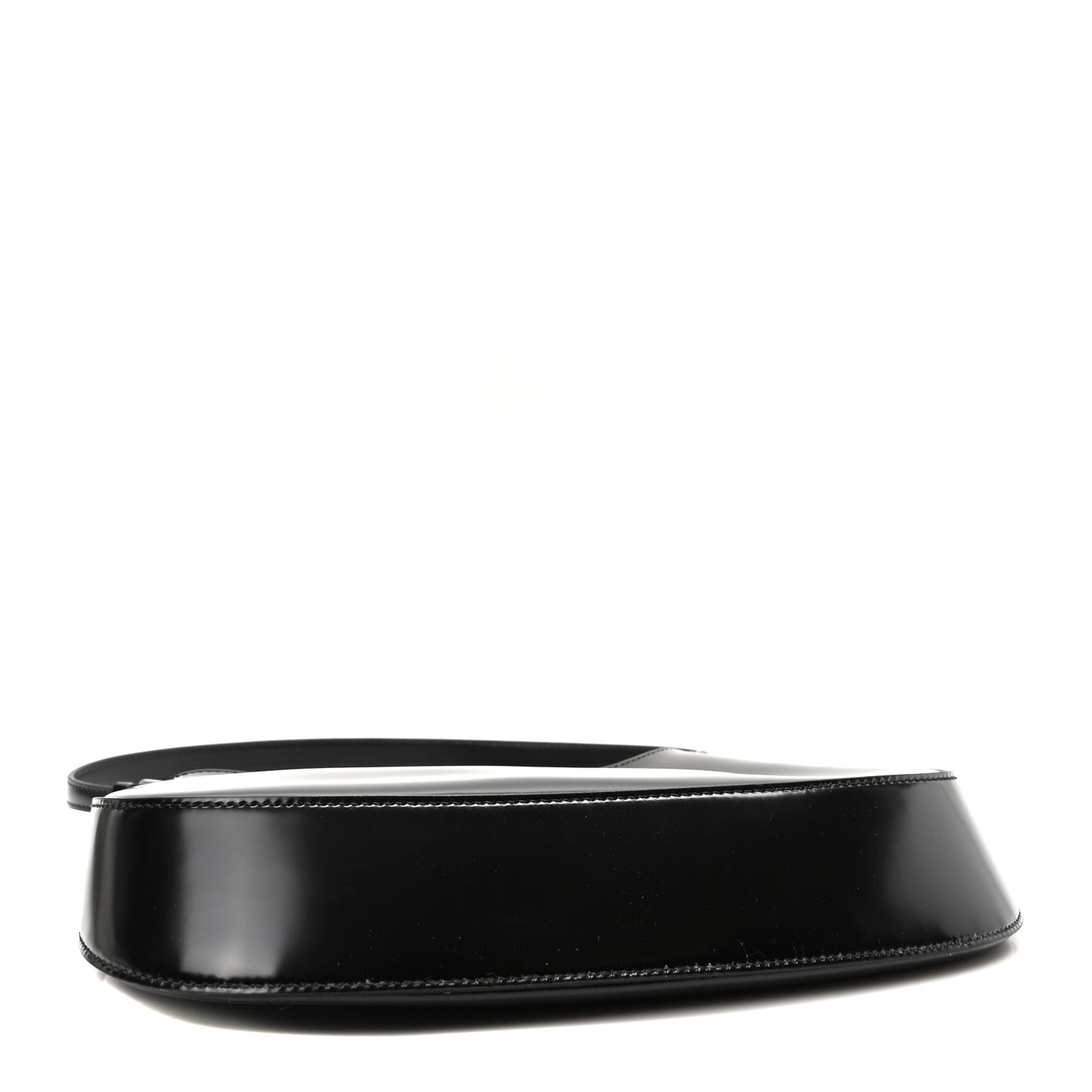 Spazzolato Cleo Shoulder Bag Black