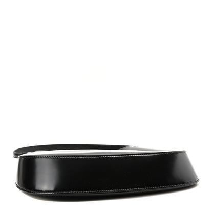 Prada Spazzolato Cleo Shoulder Bag Black 4 of 10