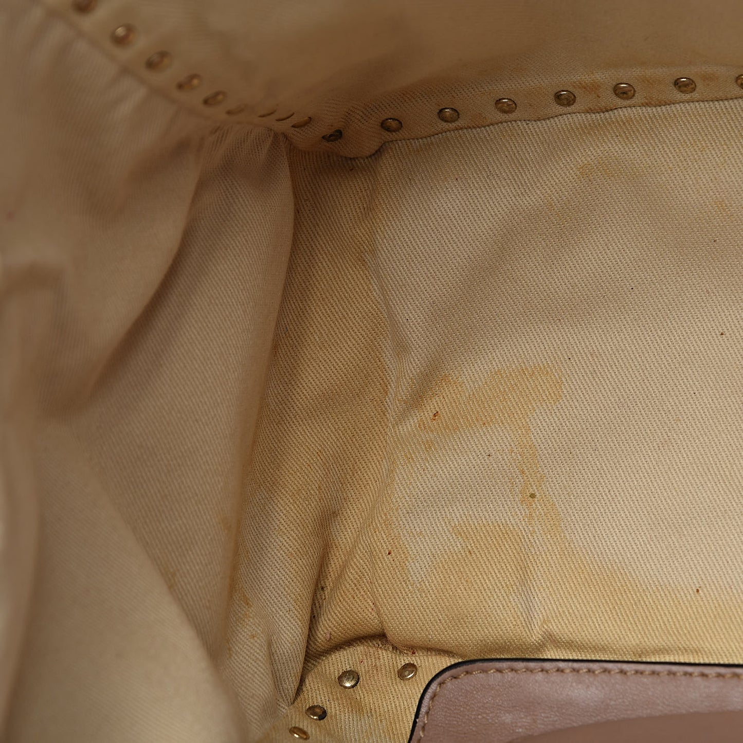 Vitello Medium Rockstud Tote Alpaca