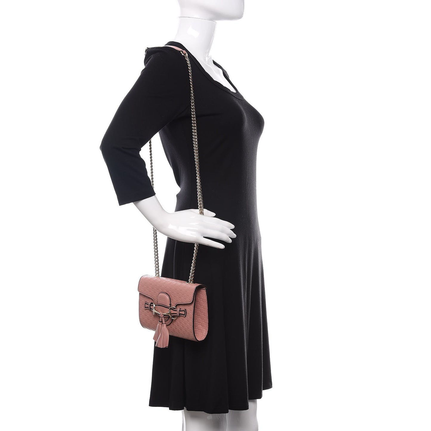 Microguccissima Mini Emily Shoulder Bag Soft Pink