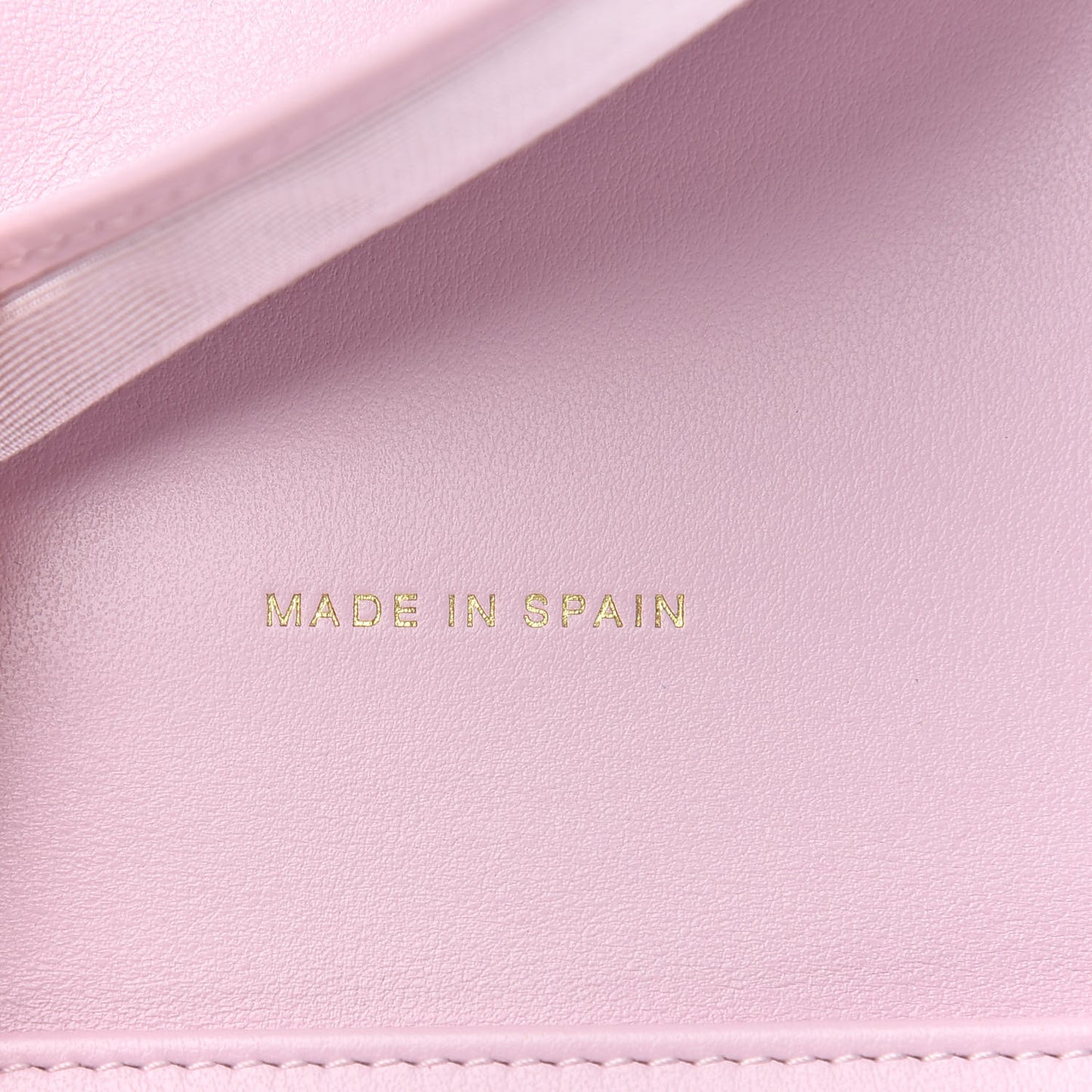 Caviar Quilted Compact Flap Wallet Light Pink