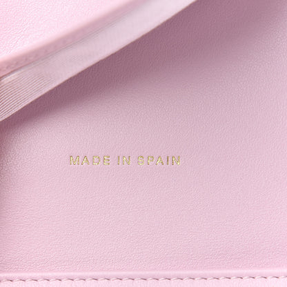 Chanel Caviar Quilted Compact Flap Wallet Light Pink 8 of 9
