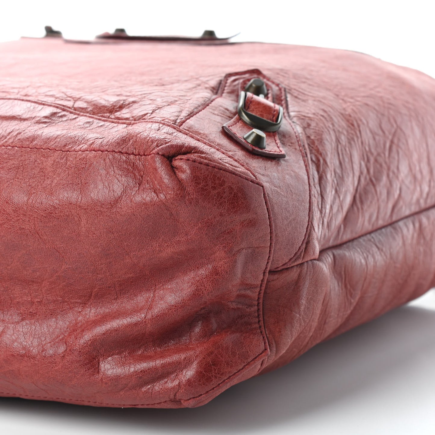 Agneau Classic Hardware Day Hobo Rouille