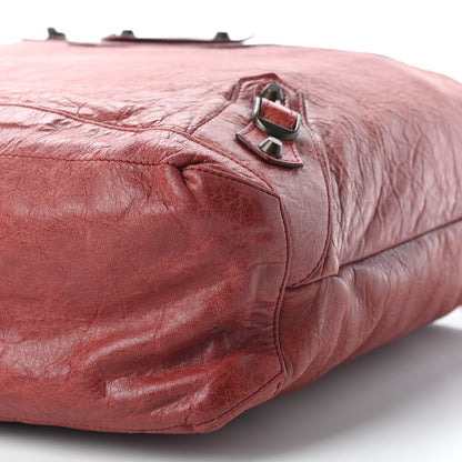 Balenciaga Agneau Classic Hardware Day Hobo Rouille 9 of 11