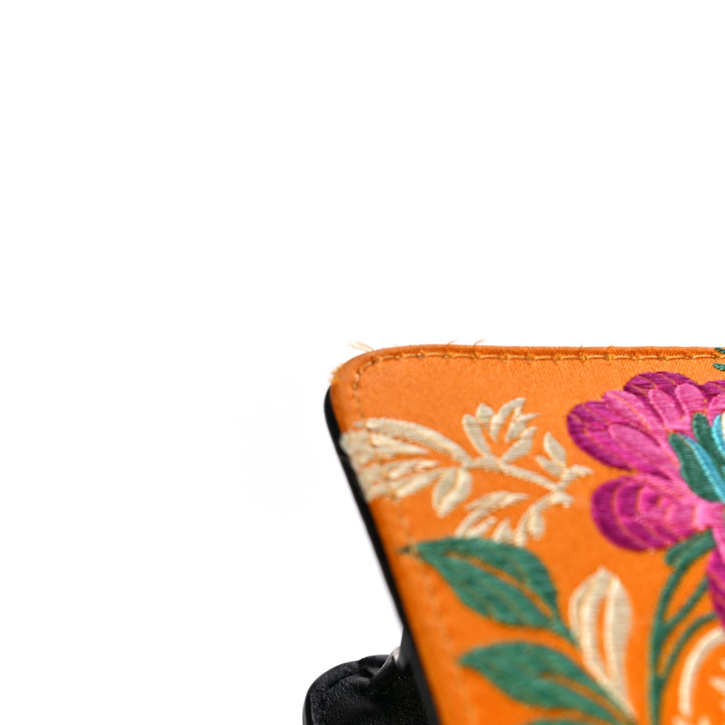 Satin Calfskin Bamboo Web Tokyo Print Medium Dionysus Top Handle Bag Giallo Multicolor Blue Agata Hibiscus Red