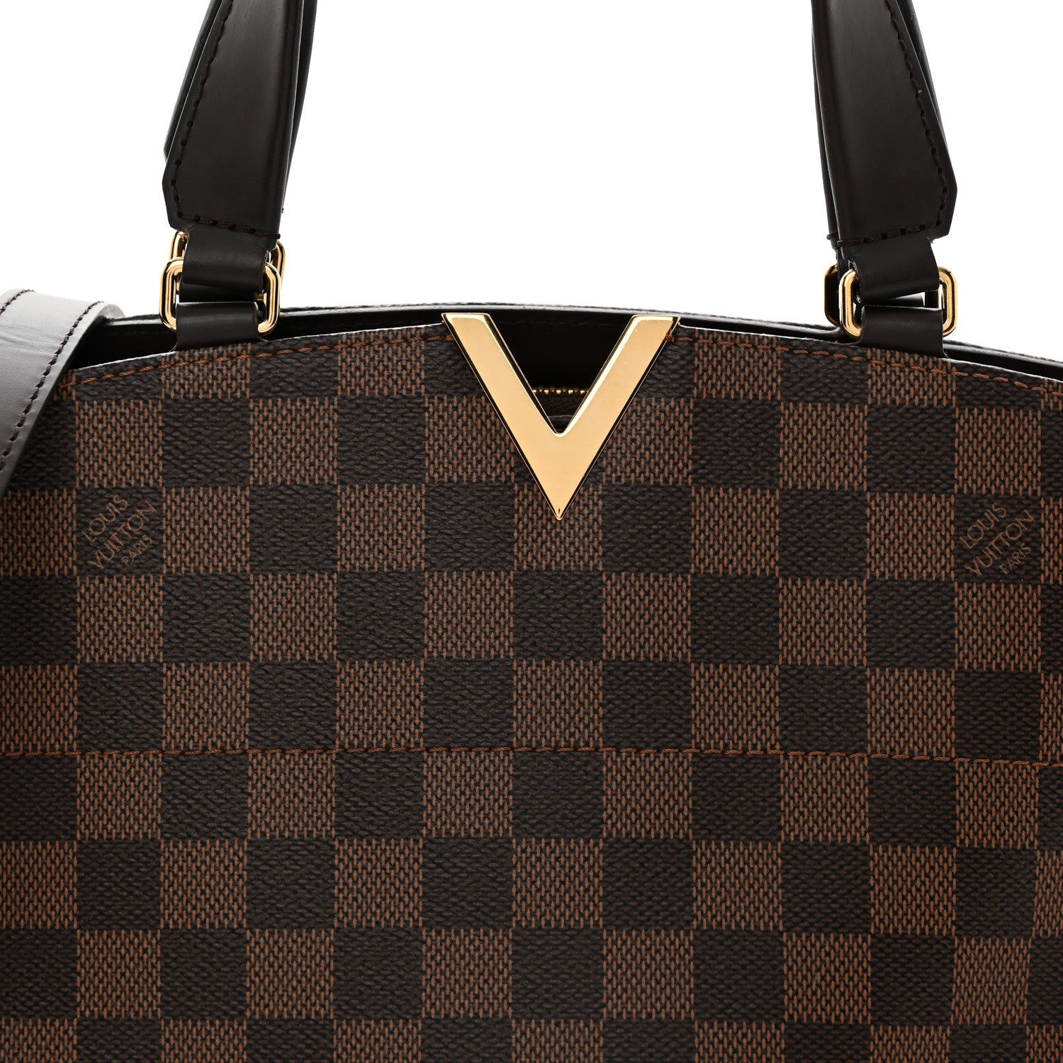 Louis Vuitton Damier Ebene Kensington Bowling Bag 8 of 12