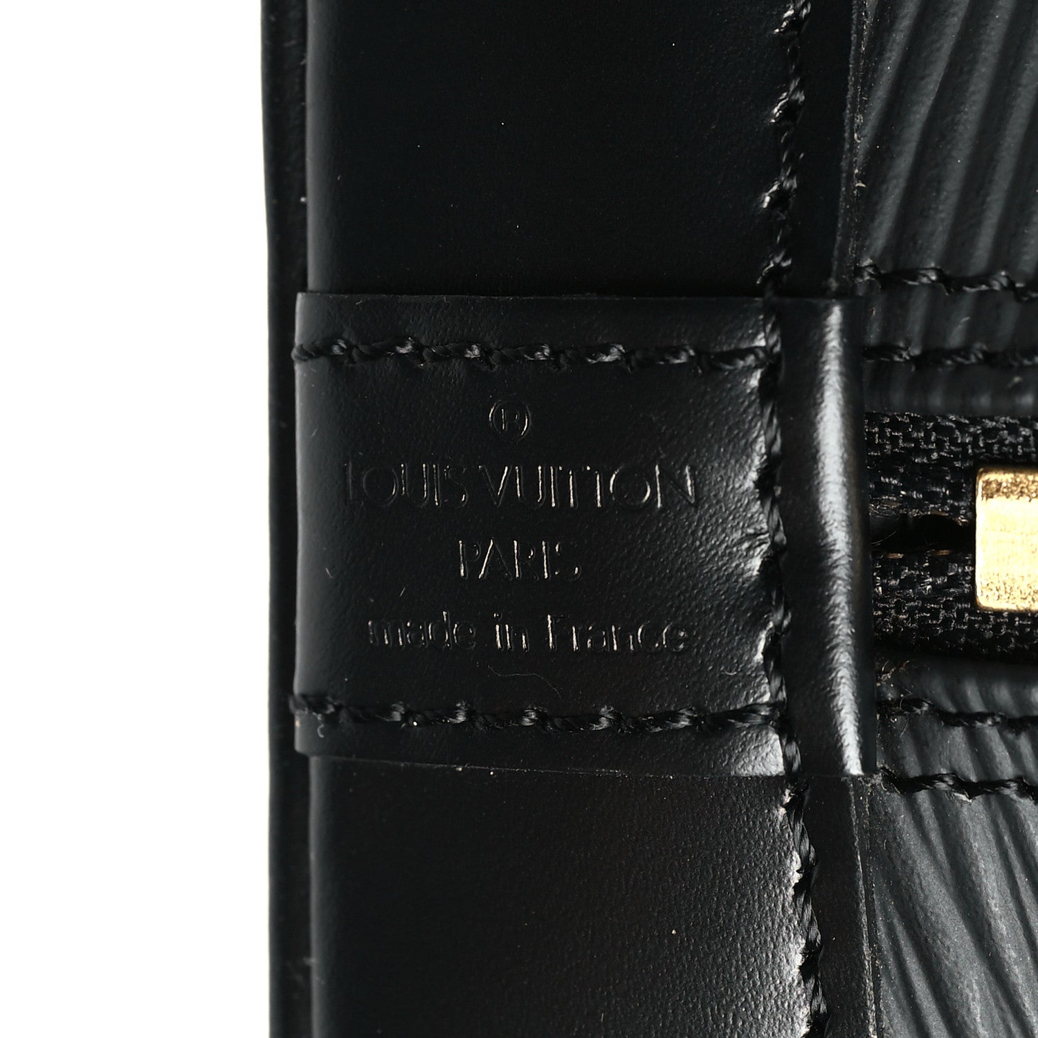 Louis Vuitton Epi Alma PM Black 6 of 8